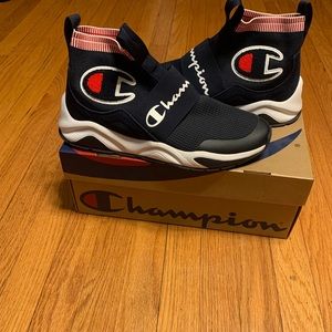 Champion blue shoes for size 11.5